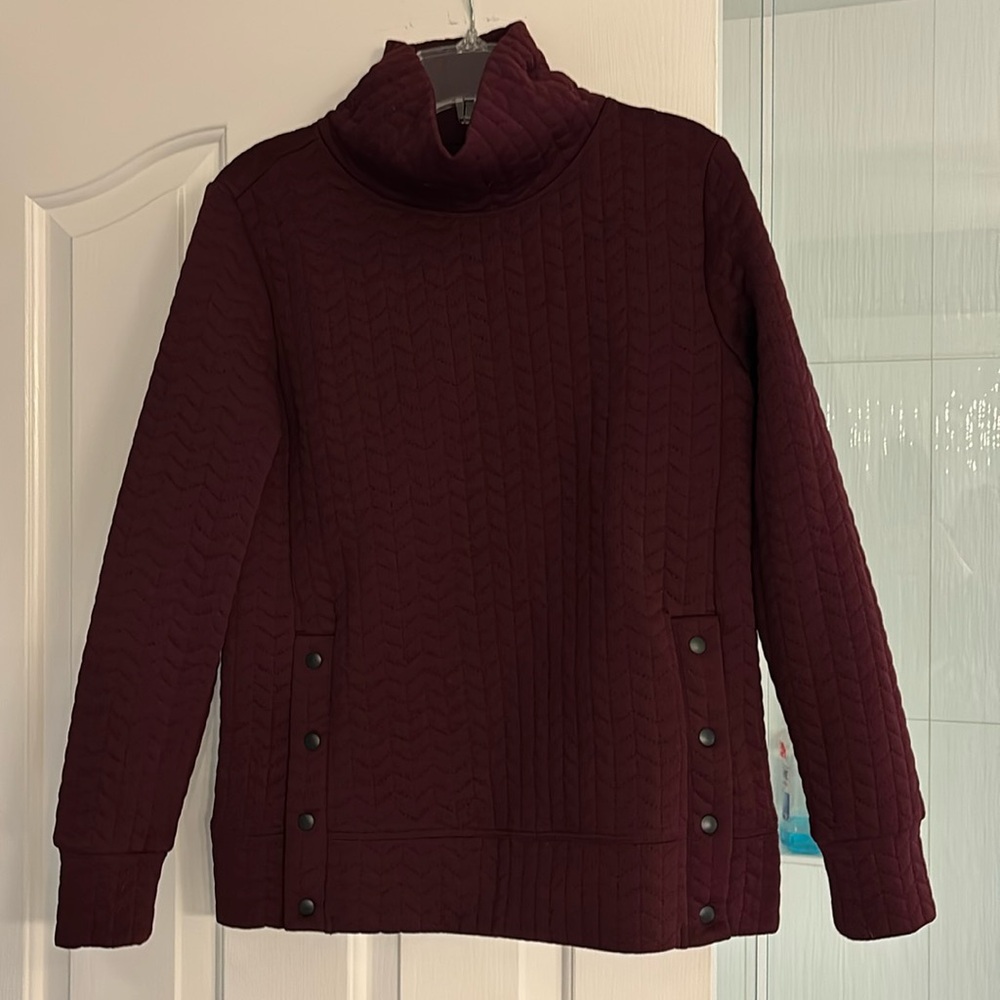 Joe Fresh Burgundy Size Small